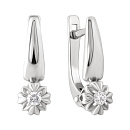 Серьги золотые 832323Б.Бр. | Серьги золотые 832323Б.Бр. купить по цене 115639 руб. в ювелирном магазине ⭐️ «Золотая Подкова»