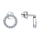 Серьги серебряные 94023344 | Серьги серебряные 94023344 купить по цене 3709 руб. в ювелирном магазине ⭐️ «Золотая Подкова»