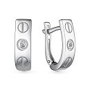 Серьги золотые 25775-200 | Серьги золотые 25775-200 купить по цене 99240 руб. в ювелирном магазине ⭐️ «Золотая Подкова»