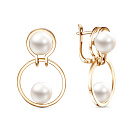 Серьги золотые 21805425 | Серьги золотые 21805425 купить по цене 150174 руб. в ювелирном магазине ⭐️ «Золотая Подкова»