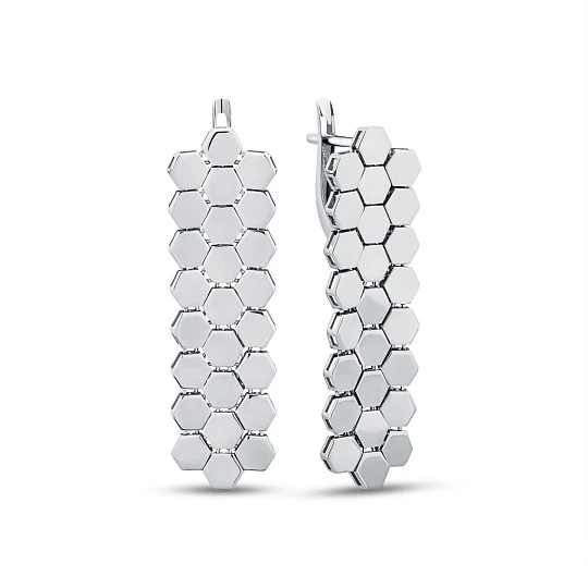 Серьги из серебра