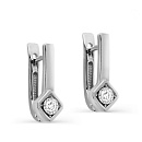 Серьги золотые 12-11503-1000 | Серьги золотые 12-11503-1000 купить по цене 70950 руб. в ювелирном магазине ⭐️ «Золотая Подкова»