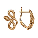 Серьги золотые С100-3830 | Серьги золотые С100-3830 купить по цене 76050 руб. в ювелирном магазине ⭐️ «Золотая Подкова»