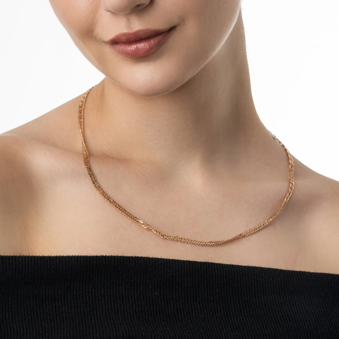 Цепь золотая ЦРМ30512050 | Золотые цепи купить по выгодной цене в ювелирном магазине ⭐️ «Золотая Подкова»