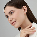 Серьги золотые 26047-200 | Серьги золотые 26047-200 купить по цене 54604 руб. в ювелирном магазине ⭐️ «Золотая Подкова»