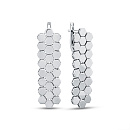 Серьги серебряные 00651-20-090101-00 | Серьги серебряные 00651-20-090101-00 купить по цене 13563 руб. в ювелирном магазине ⭐️ «Золотая Подкова»