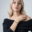 Браслет золотой 7025 | Браслет золотой 7025 купить по цене 112774 руб. в ювелирном магазине ⭐️ «Золотая Подкова»