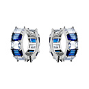 Серьги серебряные B20559-E-bl | Серьги серебряные B20559-E-bl купить по цене 8003 руб. в ювелирном магазине ⭐️ «Золотая Подкова»