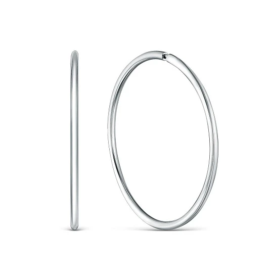 Серьги серебряные 2-184р | Ювелирные изделия от бренда Серебро России 💍 купить по доступной цене в ювелирной сети «Золотая Подкова»