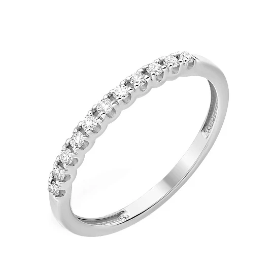 Кольцо золотое К33110546 | Кольца дорожка купить по выгодной цене в ювелирном магазине ⭐️ «Золотая Подкова»