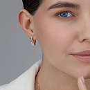 Серьги золотые 26200-100 | Серьги золотые 26200-100 купить по цене 195514 руб. в ювелирном магазине ⭐️ «Золотая Подкова»