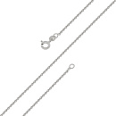 Цепь серебряная 0804R030L45 | Цепь серебряная 0804R030L45 купить по цене 1460 руб. в ювелирном магазине ⭐️ «Золотая Подкова»