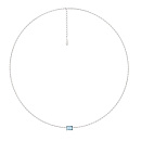 Колье серебряное 1055716-01210-35 | Колье серебряное 1055716-01210-35 купить по цене 4165 руб. в ювелирном магазине ⭐️ «Золотая Подкова»