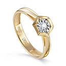 Кольцо золотое 11-21273-1000 | Кольцо золотое 11-21273-1000 купить по цене 57915 руб. в ювелирном магазине ⭐️ «Золотая Подкова»