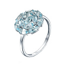 Кольцо серебряное 1-510р402 | Кольцо серебряное 1-510р402 купить по цене 4317 руб. в ювелирном магазине ⭐️ «Золотая Подкова»