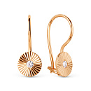 Серьги золотые 015582-1110 | Серьги золотые 015582-1110 купить по цене 13237 руб. в ювелирном магазине ⭐️ «Золотая Подкова»