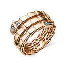 Кольцо золотое 14450-100 | Кольцо золотое 14450-100 купить по цене 167947 руб. в ювелирном магазине ⭐️ «Золотая Подкова»