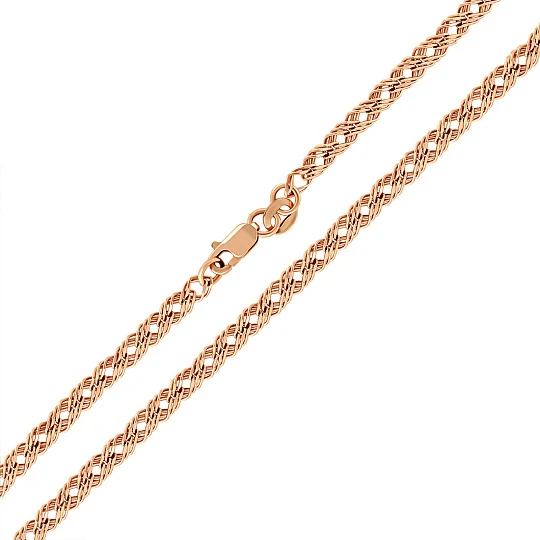 Цепь золотая НЦ 12-203ПГ 0.60 | Цепи от «красцветмет» купить по выгодной цене в ювелирном магазине ⭐️ «Золотая Подкова»