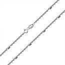 Цепь серебряная 070083R033L40 | Цепь серебряная 070083R033L40 купить по цене 890 руб. в ювелирном магазине ⭐️ «Золотая Подкова»