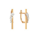 Серьги золотые 1048272-11110 | Серьги золотые 1048272-11110 купить по цене 52598 руб. в ювелирном магазине ⭐️ «Золотая Подкова»