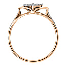 Кольцо золотое 802-02502-10-11-00-10 | Кольцо золотое 802-02502-10-11-00-10 купить по цене 177289 руб. в ювелирном магазине ⭐️ «Золотая Подкова»