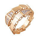 Кольцо золотое 902-00616-10-00-20-00 | Кольцо золотое 902-00616-10-00-20-00 купить по цене 91140 руб. в ювелирном магазине ⭐️ «Золотая Подкова»