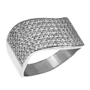 Кольцо серебряное 821095с | Кольцо серебряное 821095с купить по цене 1458 руб. в ювелирном магазине ⭐️ «Золотая Подкова»