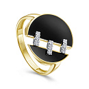 Кольцо золотое 11-22054-1002 | Кольцо золотое 11-22054-1002 купить по цене 107831 руб. в ювелирном магазине ⭐️ «Золотая Подкова»