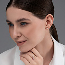 Серьги золотые 26047-100 | Серьги золотые 26047-100 купить по цене 54521 руб. в ювелирном магазине ⭐️ «Золотая Подкова»