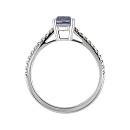 Кольцо золотое 920484Б.Сапфир гт. | Кольцо золотое 920484Б.Сапфир гт. купить по цене 183042 руб. в ювелирном магазине ⭐️ «Золотая Подкова»