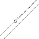 Цепь серебряная 1639R030L55 | Цепь серебряная 1639R030L55 купить по цене 2489 руб. в ювелирном магазине ⭐️ «Золотая Подкова»