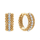 Серьги золотые 6602835 | Серьги золотые 6602835 купить по цене 103939 руб. в ювелирном магазине ⭐️ «Золотая Подкова»