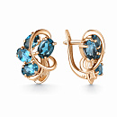 Серьги золотые 20690677 Топаз лондон | Серьги золотые 20690677 Топаз лондон купить по цене 114567 руб. в ювелирном магазине ⭐️ «Золотая Подкова»