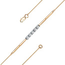 Браслет золотой Б3146-120 | Браслет золотой Б3146-120 купить по цене 83016 руб. в ювелирном магазине ⭐️ «Золотая Подкова»