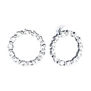 Серьги серебряные 94026009 | Серьги серебряные 94026009 купить по цене 1678 руб. в ювелирном магазине ⭐️ «Золотая Подкова»