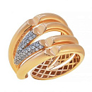 Кольцо золотое 920405 | Кольцо золотое 920405 купить по цене 81333 руб. в ювелирном магазине ⭐️ «Золотая Подкова»