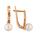 Серьги золотые 831219 | Серьги золотые 831219 купить по цене 44705 руб. в ювелирном магазине ⭐️ «Золотая Подкова»