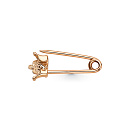 Брошь золотая 44914-100 | Брошь золотая 44914-100 купить по цене 21986 руб. в ювелирном магазине ⭐️ «Золотая Подкова»