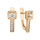 Серьги золотые 019062-1282 | Серьги золотые 019062-1282 купить по цене 45360 руб. в ювелирном магазине ⭐️ «Золотая Подкова»