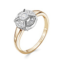 Кольцо золотое К1640-120 | Кольцо золотое К1640-120 купить по цене 109785 руб. в ювелирном магазине ⭐️ «Золотая Подкова»