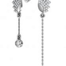 Серьги серебряные 6021270-00775 | Серьги серебряные 6021270-00775 купить по цене 2582 руб. в ювелирном магазине ⭐️ «Золотая Подкова»