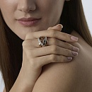 Кольцо золотое 15510-117 | Кольцо золотое 15510-117 купить по цене 334474 руб. в ювелирном магазине ⭐️ «Золотая Подкова»