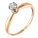 Кольцо золотое 822399Бр. | Кольцо золотое 822399Бр. купить по цене 150270 руб. в ювелирном магазине ⭐️ «Золотая Подкова»