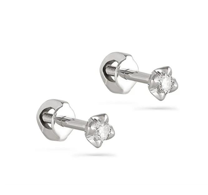 Серьги золотые 2-1074-1000 | Золотые серьги купить по выгодной цене в ювелирном магазине ⭐️ «Золотая Подкова»