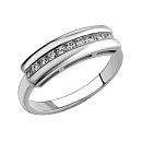 Кольцо серебряное CAS4736R | Кольцо серебряное CAS4736R купить по цене 1211 руб. в ювелирном магазине ⭐️ «Золотая Подкова»