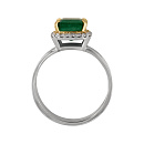 Кольцо золотое 902-00736-91-11-01-10 | Кольцо золотое 902-00736-91-11-01-10 купить по цене 1026322 руб. в ювелирном магазине ⭐️ «Золотая Подкова»