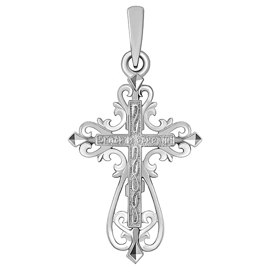 Подвеска серебряная 8171 | Религиозные кулоны купить по доступной цене в ювелирном магазине «Золотая Подкова» Подвеска серебряная 8171 | Религиозные кулоны купить по доступной цене в ювелирном магазине «Золотая Подкова»