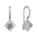 Серьги серебряные 831544с | Серьги серебряные 831544с купить по цене 650 руб. в ювелирном магазине ⭐️ «Золотая Подкова»