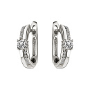 Серьги серебряные SET15214E | Серьги серебряные SET15214E купить по цене 2951 руб. в ювелирном магазине ⭐️ «Золотая Подкова»