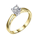 Кольцо золотое К332-1934 | Кольцо золотое К332-1934 купить по цене 47250 руб. в ювелирном магазине ⭐️ «Золотая Подкова»